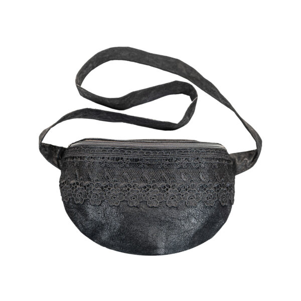 Geantă Crossbody Elegant Black - Atelier Textil Muhely
